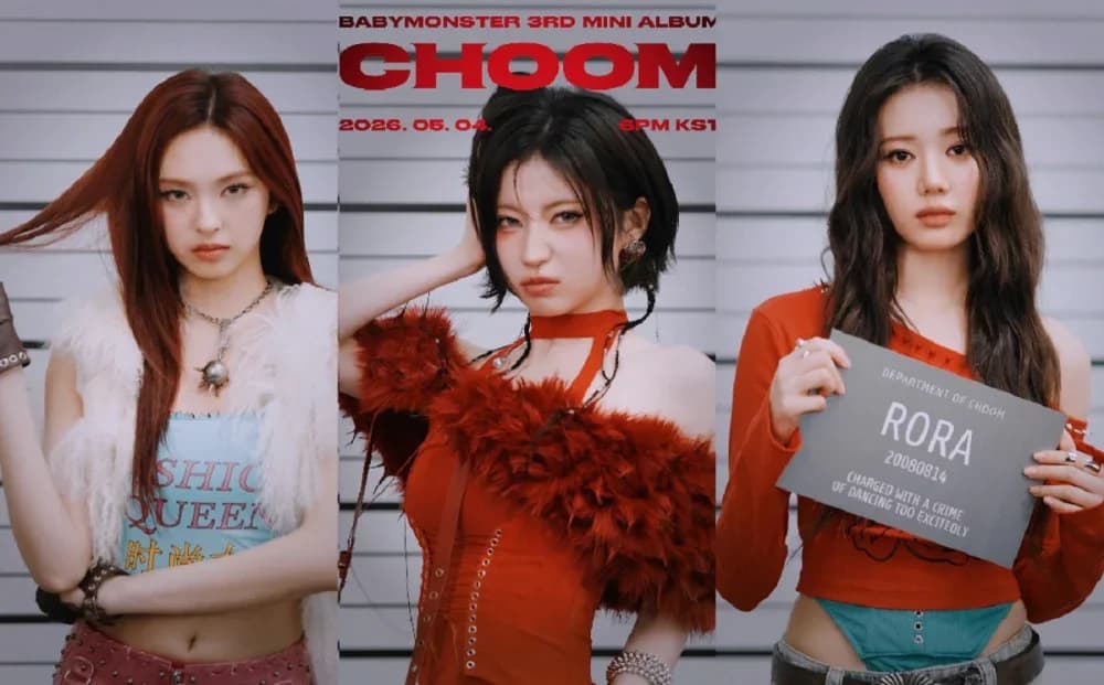 BABYMONSTER Drop 3rd Mini Album “CHOOM”